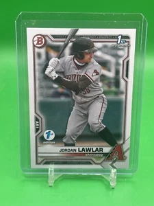 2021 Bowman Draft 1st Edition Jordan Lawler BD-194 Diamondbacks - Picture 1 of 2