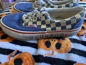 Zapatos Vans Era para mujer 6 para hombre 4,5 azul a cuadros - Imagen 1 de 6