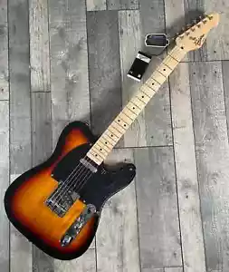 Revelation RTE-54 ASH 'Sunburst' Telecaster Electric Guitar *Brand NEW - Picture 1 of 5