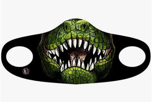 T-Rex Mask - Reusable Face Cover - 1/8th" Foam - Child - Image 1 of 1