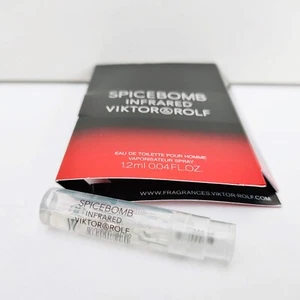 1x Viktor & Rolf Spicebomb Infrared EDT Pour Homme mini Spray, 1.2ml, Brand New! - Picture 1 of 4