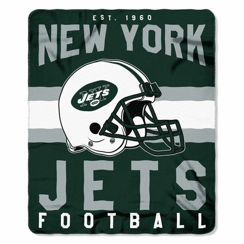 New York Jets 50" x 60" Singular Fleece Throw Blanket by Northwest Cover