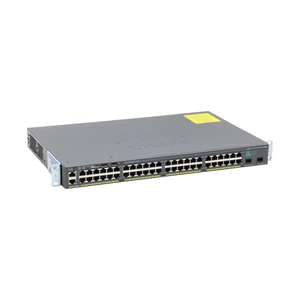 Cisco WS-C2960X-48TD-L 68-100466-02 48-Port RJ-45 2x 10GbE SFP+ Managed Switch - Afbeelding 1 van 4