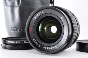 Contax Carl Zeiss Distagon T* 28mm F/2.8 MMJ MF Lens C/Y Exc+4 Mount From JAPAN - Picture 1 of 16
