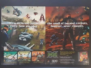 X Uprising Playstation 2 páginas anuncio impreso arte original 7,75x10,50 - Imagen 1 de 3