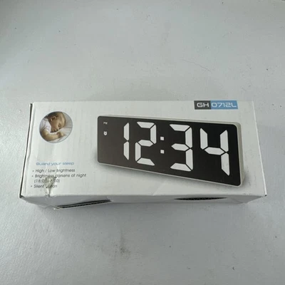 Reloj LED Guard Your Sleep - GH0712L - Caja Abierta Negra Envío Gratis... Foto 1 de 3