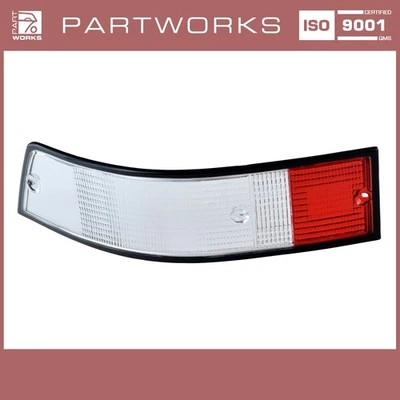 Cristal Piloto Trasero PORSCHE 911 F/G '69-'89 BLANCO-ROJO NEGRO BORDE IZQUIERDO Foto 1 de 4