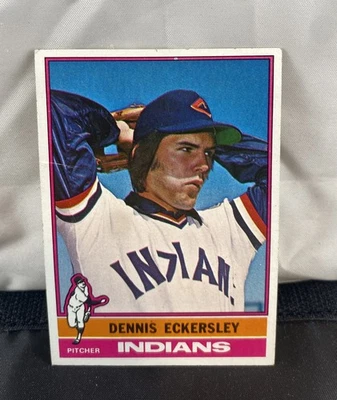 Dennis Eckersley 1976 Topps #98 radiocontrol Foto 1 de 4