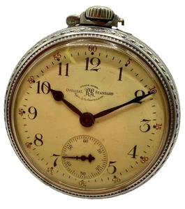 Taschenuhr Waltham Official RR Standard Ball Dial Model 1908 16s 9j von 1937 - Bild 1 von 22
