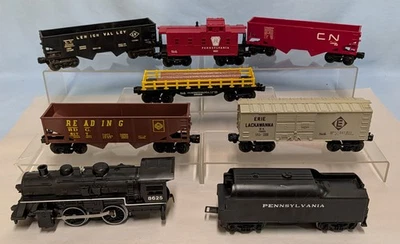 MOTOR LIONEL 8625, PENN SONAJERO TENDER CON VAGONES DE CARGA (BH442)...TK Foto 1 de 4