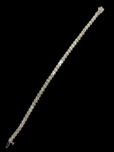 Gold-Diamond Bracelet 48 Diamonds 1.44 Carat T.W. 10K Yellow Gold 6. (MP1042825) - Picture 1 of 2