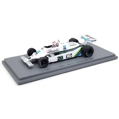 1979 Clay Regazzoni Williams FW07 vincitore GP di Gran Bretagna - 1/43 Spark ... - Immagine 1 di 3