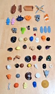Lote de 54 minifiguras Lego piezas de pelo, casco y sombreros - Imagen 1 de 9