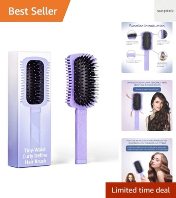 Cepillo compacto definidor de rizos - desenredado suave y reducción del frizz para cabello rizado Foto 1 de 4