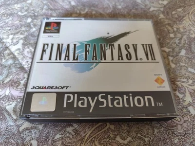 Final Fantasy 7 VII - FFVII per SONY PS1, PSX, PAL EUR MULTILINGUA, PERFETTO  - Immagine 1 di 4