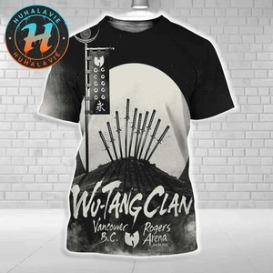 Wu-Tang Clan Final Chamber Tour Poster Kanada Hip-Hop Fan Shirt - Bild 1 von 4
