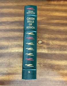 Green Hills of Africa by Ernest Hemingway (Easton Press Leather Bound) *READ* - Picture 1 of 8