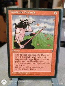 Magic : The Gathering Renaissance Winds of Change German LP/EX Condition  - Picture 1 of 2