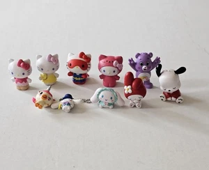 Lote Mini Figuras Sanrio De Colección Hello Kitty My Melody Cinnamoroll Pochacco - Imagen 1 de 10