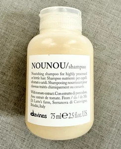 DAVINES NOUNOU NOURISHING SHAMPOO PROCESSED HAIR - 75ml TRAVEL SIZE - RRP £11.50 - Picture 1 of 2