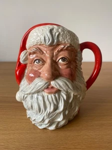 Jarra Toby Vintage Royal Doulton Grande Personaje Papá Noel - D6704 - 1983 - Imagen 1 de 10