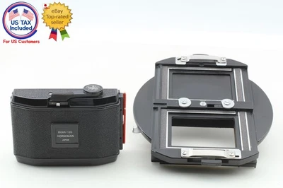 w/ Rotary Adapter [Near MINT] Horseman 8EXP/120 Roll Film Back Holder From JAPAN - Image 1 of 4