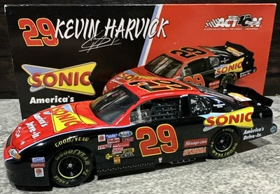 2002 Kevin Harvick #29 Sonic Chevrolet Monte Carlo 1/24 действие Nascar литой - Изображение 1 из 4
