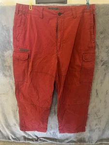 Abercrombie & Fitch  Cargo Pants T2083 Red X-Large - Picture 1 of 6