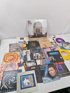 Job Lot Vinyl Records 70s 80s 90s – Queen, Madonna, George Michael, Toto, Cliff - Picture 1 of 8