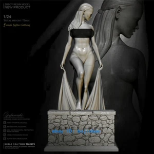 Female Fighter Bathing Unpainted Model Kits 1/24 Scale Unassembled YUFAN - Picture 1 of 4