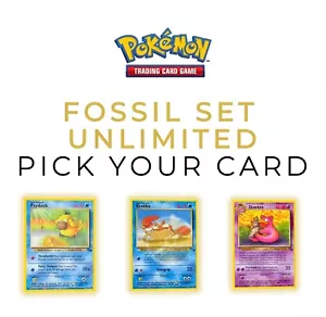 Pokemon TCG WoTC Fossil Set Cards English Pick your cards /62 - Picture 1 of 63