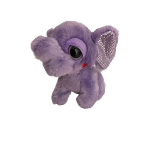 Aurora Purple Elephant Stuffed Animal Plush 6" Soft - Bild 1 von 6