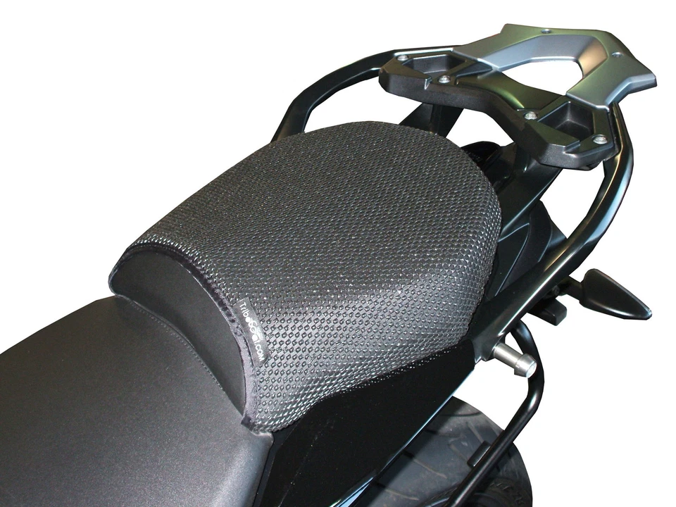 Cubierta de asiento antideslizante para pasajeros BMW R1200RS 2015-2018 NEGRA Triboseat Foto 1 de 1