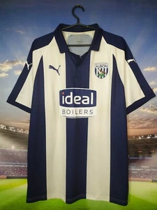 West Bromwich Albion Home football shirt 2018 - 2019 Puma Mens Size XL - Picture 1 of 15