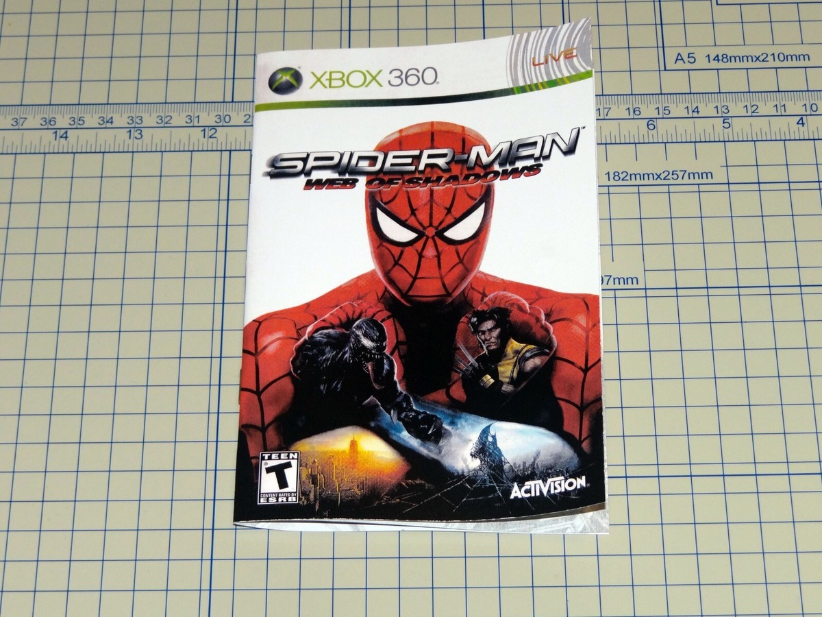 Microsoft Xbox 360 Spider-Man: Web of Shadows Video Games for sale 