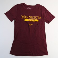 Minnesota Golden Gophers Nike Nike Tee Short Sleeve Shirt Women's Maroon Used