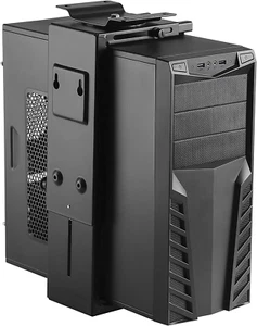 Verstellbare Computerhalterung und Wandhalterung unter Schreibtisch, CPU-Halter passt den meisten PC... - Bild 1 von 1