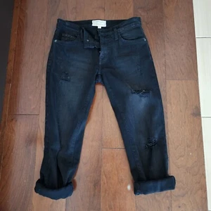 Pantalones de mezclilla negros desgastados Current Elliot 23 - Imagen 1 de 3