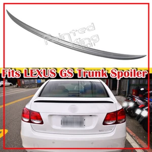 06-11 Fit For LEXUS GS350 OE TRUNK LIP SPOILER GS430 GS300 S190 PAINTED #1F2 - Foto 1 di 5