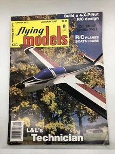 Flying Models Magazine January 1987 Build a 4-X-P-Nut R/C Design - Picture 1 of 4
