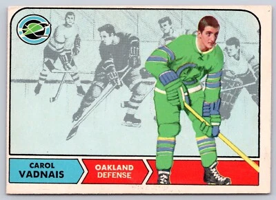 CAROL VADNAIS 1968-69 O-PEE-CHEE 68-69 NO 81 EXMINT            40058 - Image 1 of 2