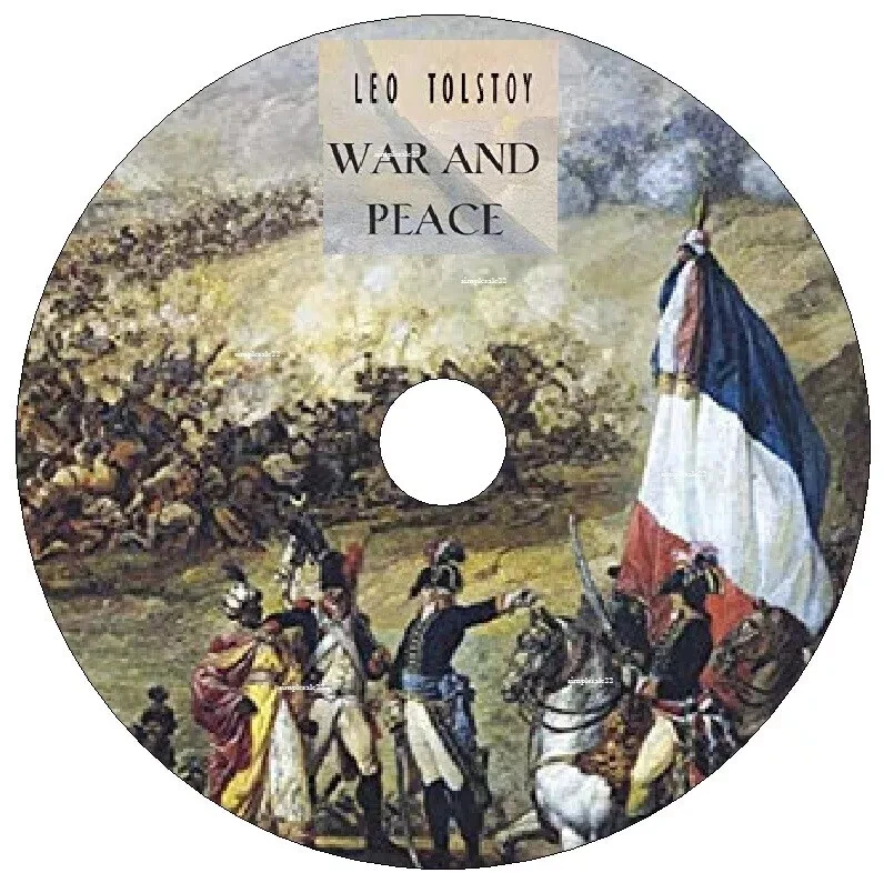 Leo Tolstoy War and Peace 3 X MP3 CD Talking AudioBook - Image 1 of 1