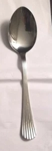 Gibson Overseas Flute aka Caprice Stainless Steel Serving Spoon 8 3/8" - Picture 1 of 1