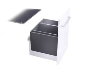 Pattumiera da incasso Hailo Triple XL 46 per armadi anni 50 con estratto frontale - Foto 1 di 7