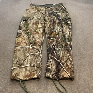 ScentLok Full Season Fleece Mossy Oak Treestand Camo Hunting Pants Size XL - Picture 1 of 14