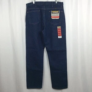NWT Rustler Classic Regular Fit Straight Leg Jeans Mens Size 38x34 Heavy Duty - Picture 1 of 9