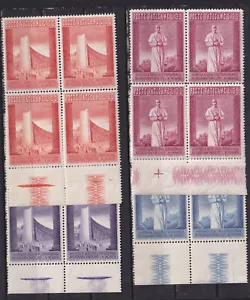 (vatican)1958 Sc 239/42 set,block of four,MNH v385 - Picture 1 of 2