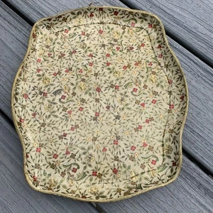 Vintage MCM Stylish Floral Serving Tray  Japan - Picture 1 of 14