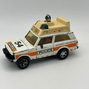 Matchbox Super Kings K-64 Range Rover Police Car Accident Prevention #9 - Picture 1 of 3