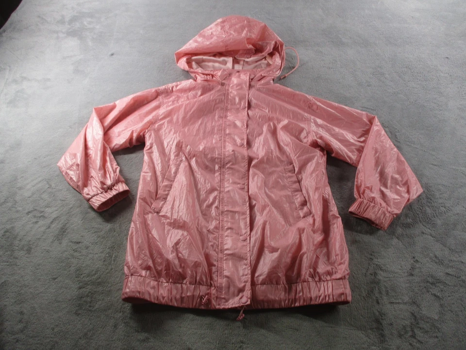 Chaqueta cortavientos Buff Bunny para mujer rosa mediana con capucha carcasa ligera Foto 1 de 4